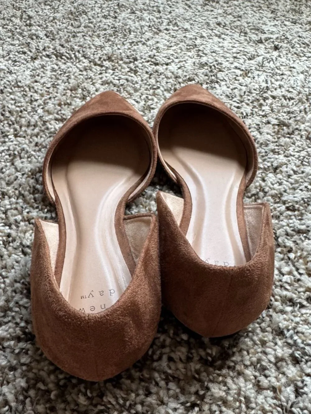 A New Day d'orsay pointed toe flats